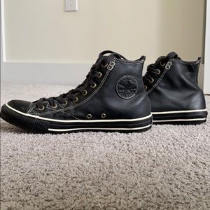 All Star Black Leather Converse